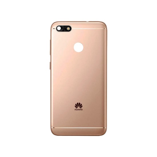 Tapa Trasera+Lente de Cámara Huawei P9 Lite Mini/Y6 Pro 2017 Dorado