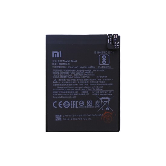 Bateria BN48 para Xiaomi Redmi Note 6 Pro 4000mAh