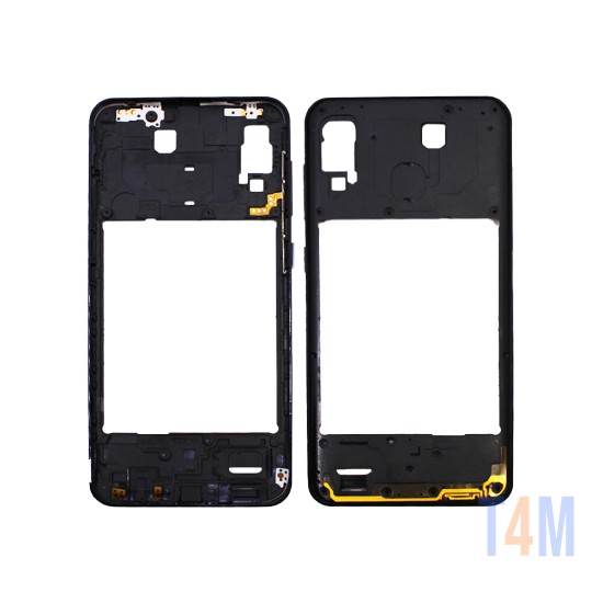 Middle Frame Samsung Galaxy A30/A305 Preto