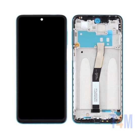 Touch+Display+Frame Xiaomi Redmi Note 9 Pro/Redmi Note 9S Blue