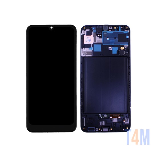 Touch+Display+Frame Samsung Galaxy A50S/A507F Service Pack Negro