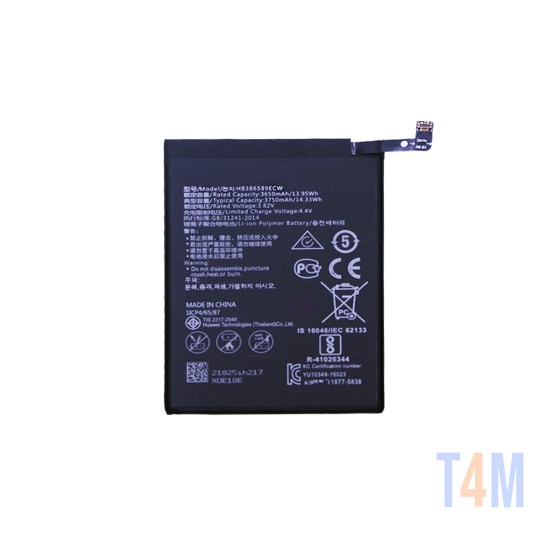 Battery HB386589ECW/HB386590ECW for Huawei P10 Plus/Honor 8/Huawei Mate 20 Lite/P10 Plus/Honor View 10/Honor Play/Nova 3 3750mAh