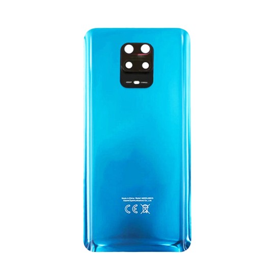 Tapa Trasera+Lente de Cámara Xiaomi Redmi Note 9s Azul