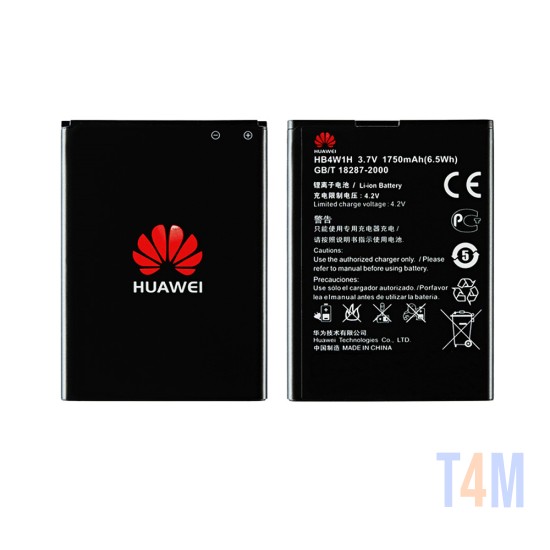 Batería Huawei Ascend G510/U8951/T8951/G510-0200 (HB4W1H) 1750mAh