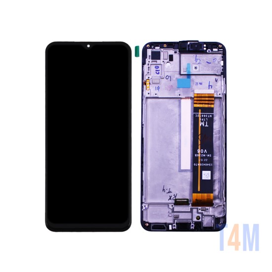 Touch+Display+Frame Samsung Galaxy M23 5G/M236/M33 5G/M336 5G 2022 Service Pack Preto