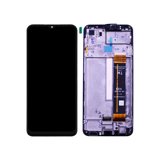 Touch+Display+Frame Samsung Galaxy M23 5G/M236/M33 5G/M336 5G 2022 Service Pack Preto