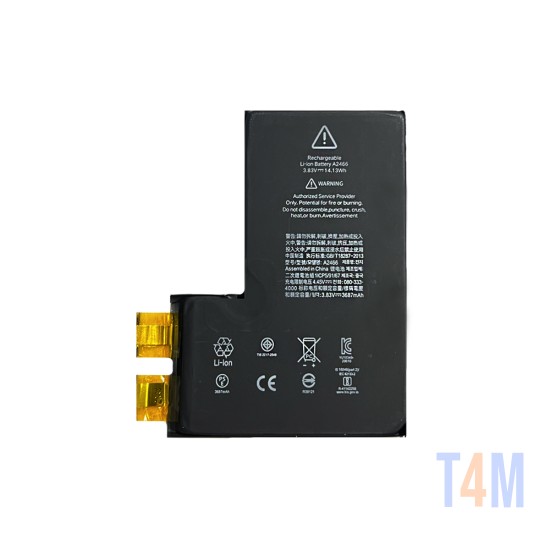 BATERIA SEM FLEX PARA APPLE IPHONE 12 PRO MAX 3687mAh