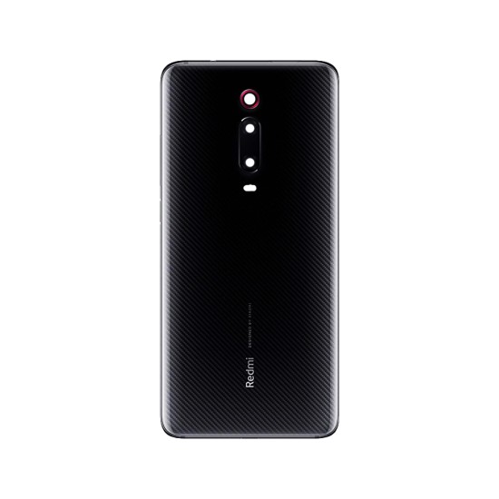 Tampa Traseira+Lente da Câmera Xiaomi Redmi K20/K20 Pro/Mi 9T/Mi 9T Pro Preto