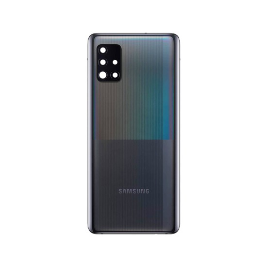 Tapa Trasera con Lente de Cámara Samsung Galaxy A51 5G/A516 Preto Prism Cube