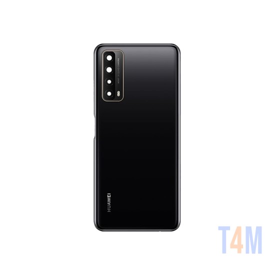 Tampa Traseira com Lente Huawei P Smart 2021 Preto Midnight