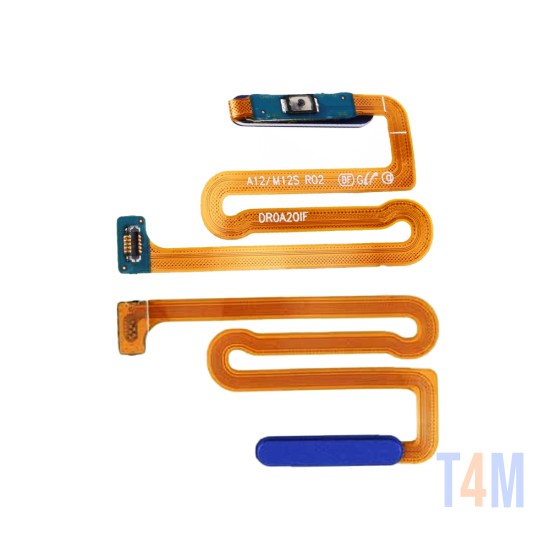 Power+Flex de Huellas Dactilares Samsung Galaxy A12/A125 Azul