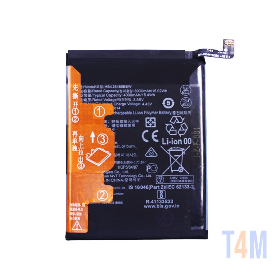 Bateria Huawei Y8P/Enjoy 10S HB426489EEW AQM-LX1(AQM-AL00) 4000 mAh Li-ion