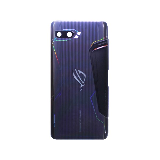 Tampa Traseira com Lente da Câmera (ROG Logo) Asus ROG Phone 2 ZS660KL Preto