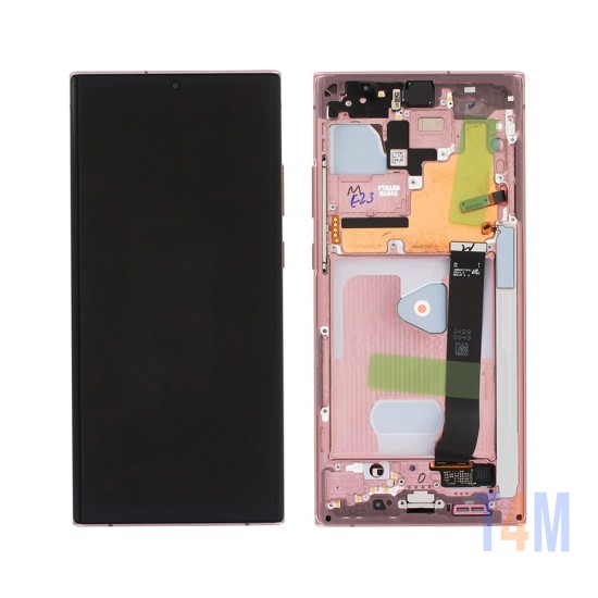 Touch+Display with Frame Samsung Galaxy Note 20 Ultra 4g/5g 2020/N985/N986F 6.9" Service Pack Bronze