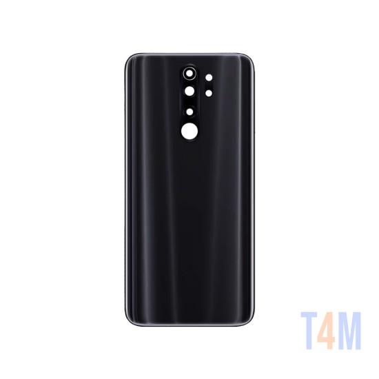 TAMPA TRASEIRA COM LENTE DE CÂMERA XIAOMI REDMI NOTE 8 PRO (SEM LOGO) PRETO