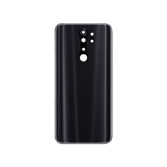 BACK COVER WITH CAMERA LENSXIAOMI REDMI NOTE 8 PRO (WITHOUT LOGO) BLACK