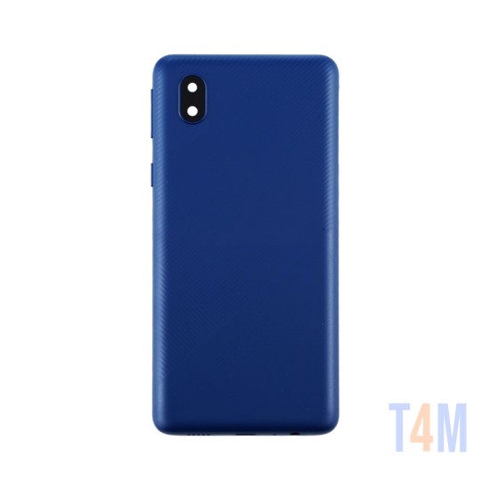 Tampa Traseira Samsung Galaxy A01 Core/A013 (Sem Logo) Azul