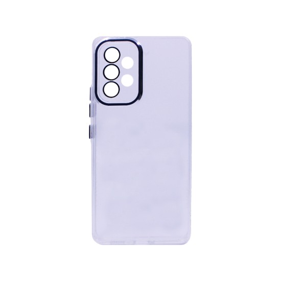 New Science Transparente Capa com Protetor de lente de câmera para Samsung Galaxy A22 5G