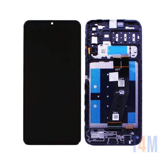 TOUCH+DISPLAY COM FRAME SAMSUNG GALAXY A14 4G/A145P/A145R 6.6" SERVICE PACK PRETO