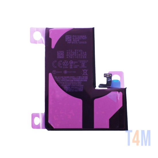 Bateria A2866 para Apple iPhone 14 Pro 3200mAh