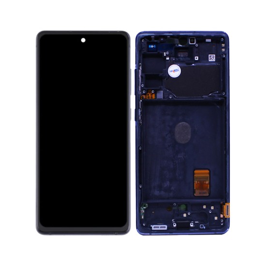 TOUCH+DISPLAY CON FRAME AND ANTENNA SAMSUNG GALAXY S20 FE 5G/SM-G781/G780/G781B/G780B 6,5" SERVICE PACK (GH82-24214A/24215A) Nuvem Azul