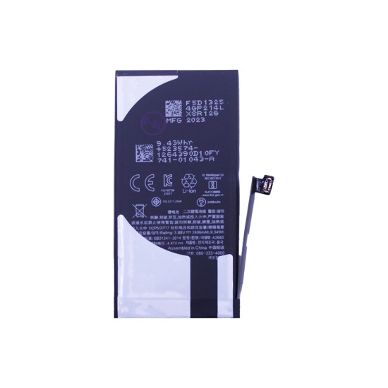 Battery A2660 for Apple iPhone 13 Mini 2406mAh