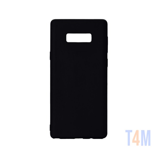 Capa de Silicone Macio para Samsung Galaxy Note 8 Preto