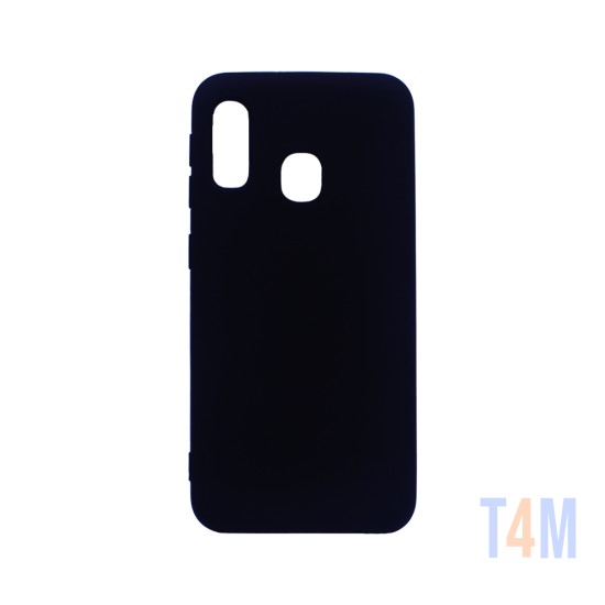 Capa de Silicone para Samsung Galaxy A20e Preto