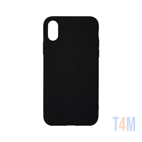 Funda de Silicona para Apple iPhone X/XS Negro