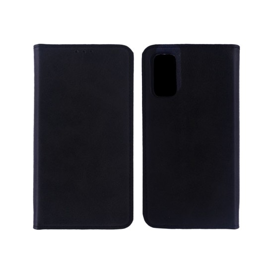 Capa Flip de Couro com Bolso Interno para Xiaomi MI 11i Black Preto