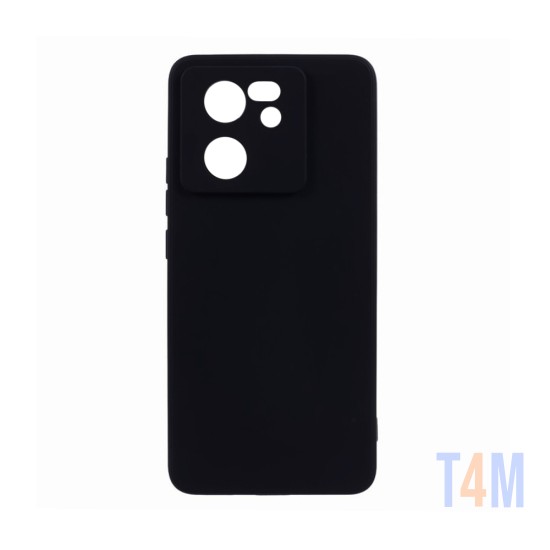 Capa de Silicone com Moldura de Câmera para Xiaomi 13T/13T Pro Preto