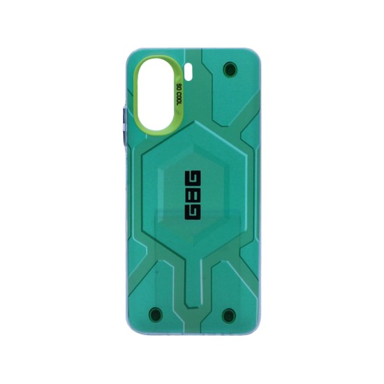 Capa Duro Designer para Xiaomi Redmi 13C/Poco C65 Verde