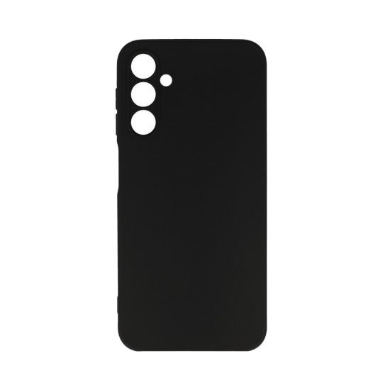 Silicone Case with Camera Shield for Samsung Galaxy A25 5G Black