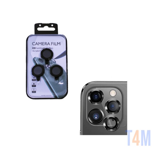 Protetor de Vidro da Câmera Traseira para Apple iPhone 11 Pro/11 Pro Max Preto