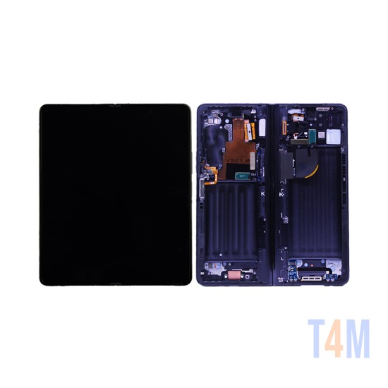 Touch+Display+Frame  Samsung Galaxy Z Fold 5 5G 2023/F946 Inner Service Pack Preto