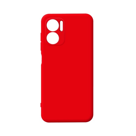 Capa de Silicone com Moldura de Câmera para Xiaomi Redmi 10 5G Vermelho