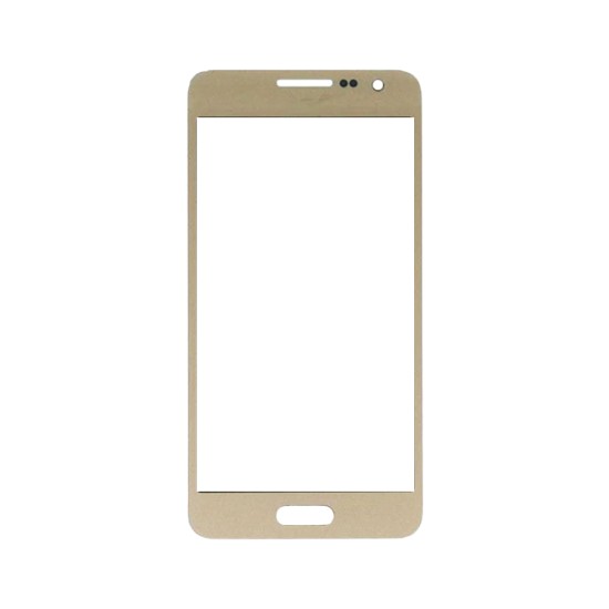 VIDRO PARA TOUCH SAMSUNG GALAXY A3 SM-A300 DOURADO