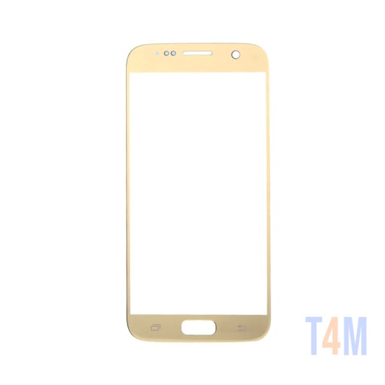 VIDRO PARA TOUCH SAMSUNG GALAXY S7 G930 DOURADO