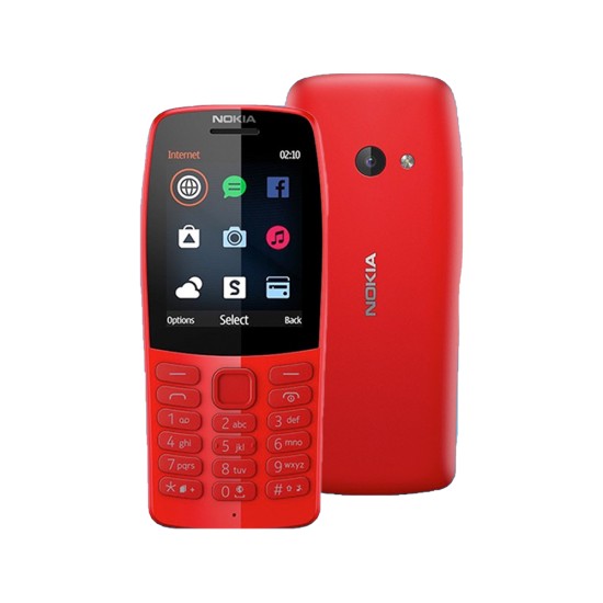 NOKIA 210/TA-1139 DUAL SIM 2,4" Vermelho