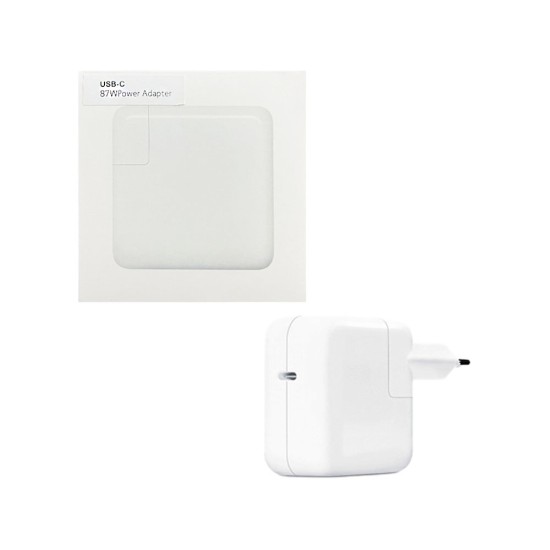 Adaptador A1719 para Apple Macbook USB-C 87W Branco