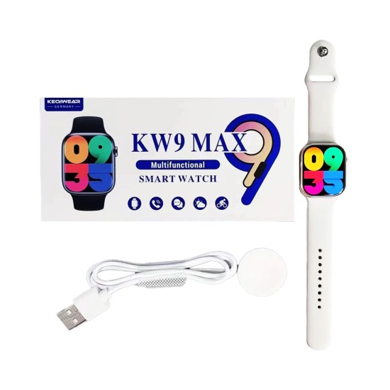 Smartwatch KW9 MAX 49mm 2.02" (Call Version) Silver