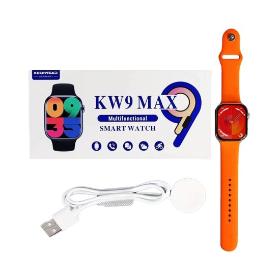 Smartwatch KW9 MAX 49mm 2.02" (Call Version) Gold