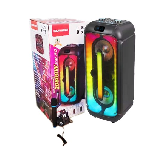 Ailiang Portable Wireless Karaoke Speaker KOLAV-M2801 with Mic Black