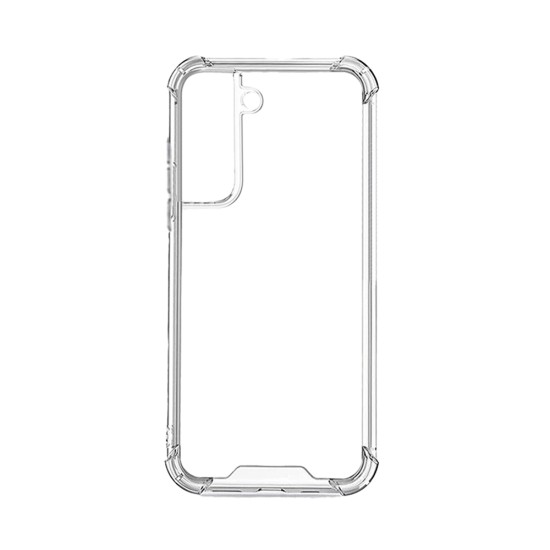 Capa de Silicone Dura para Samsung Galaxy S22 Transparente