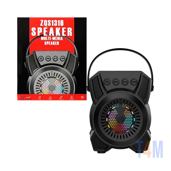 Sing-e Portable Wireless Speaker ZQS1316 Black