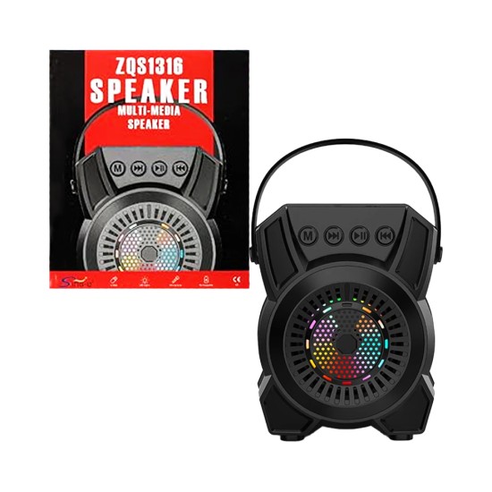 Sing-e Portable Wireless Speaker ZQS1316 Black