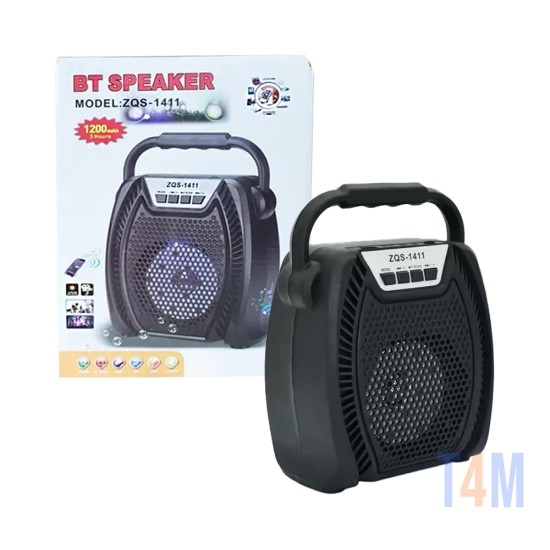 Coluna Sem Fio Mini Portátil Sing-e ZQS1411 Preto