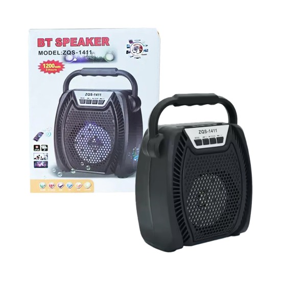 Sing-e Mini Portable Wireless Speaker ZQS1411 Black