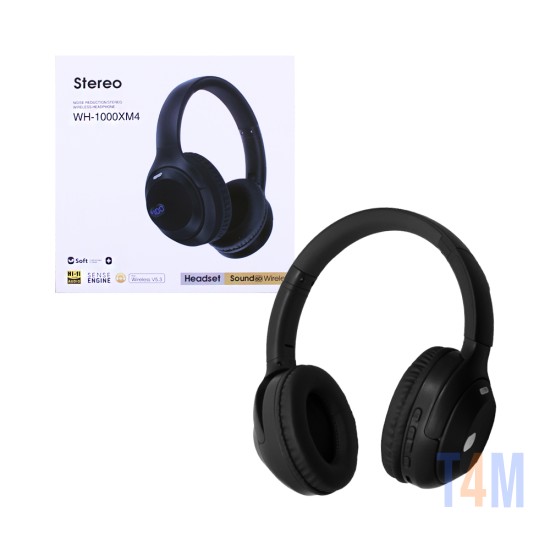 Wireless Headphones WH-1000XM4 Noise Reduction Black