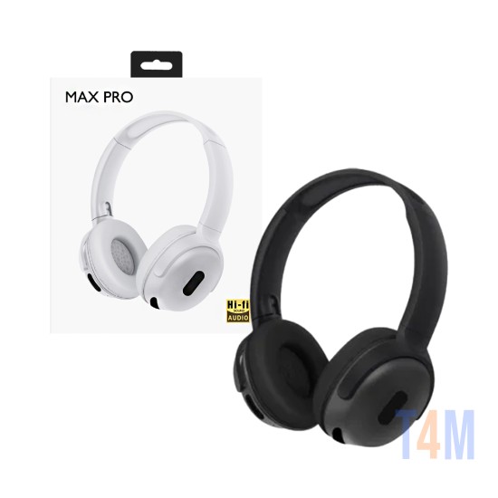 Auriculares Inalámbricos Max Pro Negro